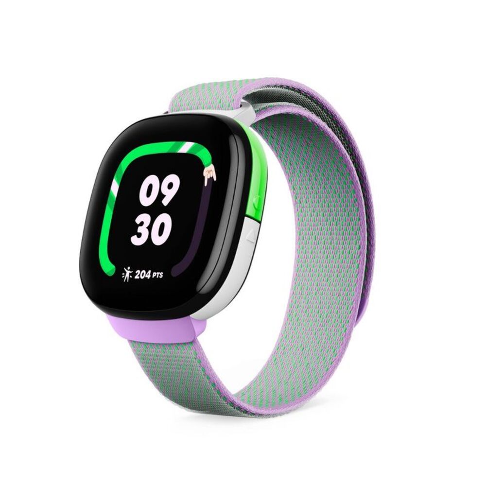 Open Box - Google -  Fitbit Ace LTE Kids Smartwatch - Spicy Purple